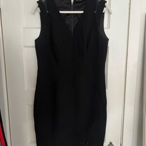 Elegant Black Sleeveless Dress